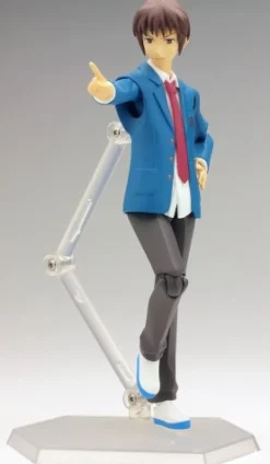 Outlet Max Factory Suzumiya Haruhi no Yuuutsu - Kyon - Figma #004 - School Uniform Ver.