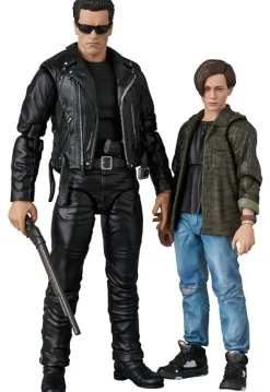 Medicom Toy as Manufacturer Terminator 2: Judgment Day - T-800 - John Connor - Mafex (No.280) - T2 Ver. (Medicom Toy) Clearance