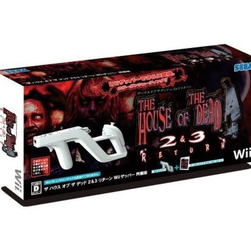 Outlet Sega The House of the Dead 2 & 3 Return (w/ Wii Zapper)