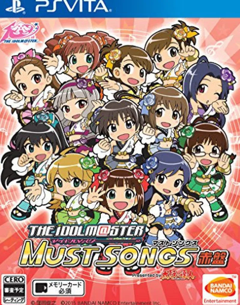 Bandai Namco Games The Idolm@ster Must Songs Red Board