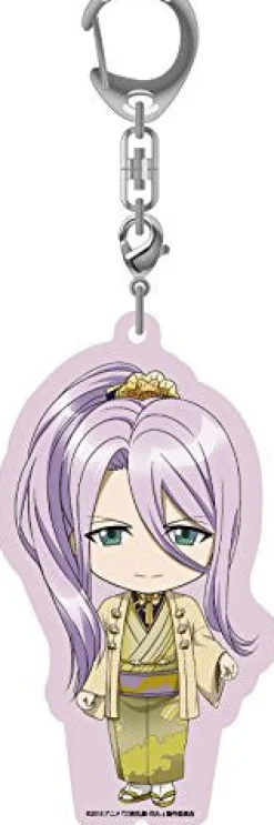 Clearance Orange Rouge Touken Ranbu -Hanamaru- - Hachisuka Kotetsu - Acrylic Keychain - Keyholder - Nendoroid Plus - Stand Pop - Standing Acrylic Keychain