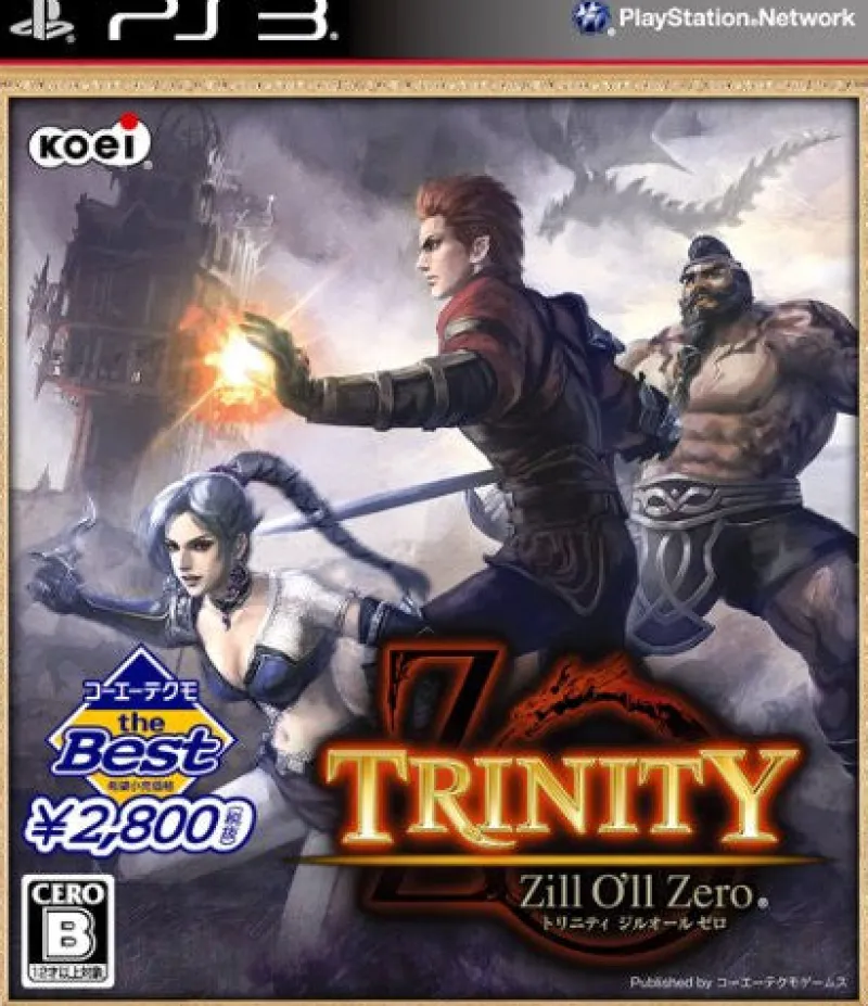 Koei Trinity: Zill O'll Zero ( Tecmo the Best) New
