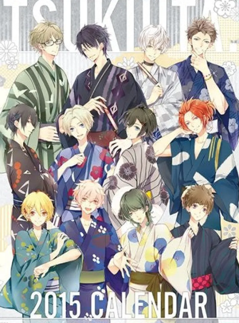 Movic Tsukiuta. - Wall Calendar - 2015