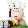 New Medicom Toy Ultra Detail Figure No.681 - PEANUTS SERIES 13 - NAPPING CHARLIE BROWN & SNOOPY