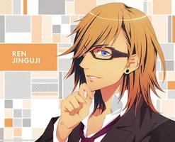 Hot Broccoli Uta no☆Prince-sama♪ - Jinguuji Ren - Mousepad - Glasses Ver.