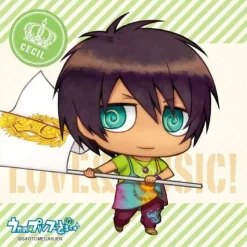 Broccoli Uta no☆Prince-sama♪ - Uta no☆Prince-sama♪ Debut - Aijima Cecil - Mini Towel - Towel - Chimipuri, Flag Ver. Outlet