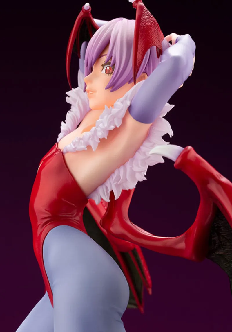 Sale Kotobukiya Vampire - Lilith Aensland - Bishoujo Statue - 1/7