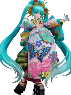 Good Smile Company As Manufacturer Vocaloid - Hatsune Miku - 1/7 - Chokabuki Kuruwa Kotoba Awase Kagami Ver. (Good Smile Company) Clearance