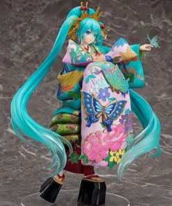 Good Smile Company As Manufacturer Vocaloid - Hatsune Miku - 1/7 - Chokabuki Kuruwa Kotoba Awase Kagami Ver. (Good Smile Company) Clearance