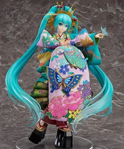 Good Smile Company As Manufacturer Vocaloid - Hatsune Miku - 1/7 - Chokabuki Kuruwa Kotoba Awase Kagami Ver. (Good Smile Company) Clearance