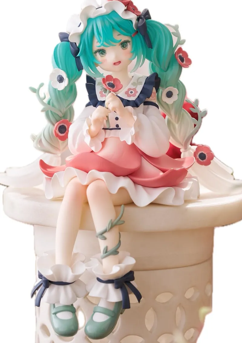 Hot FuRyu Vocaloid - Hatsune Miku - Flower Fairy - Noodle Stopper Figure - Anemone
