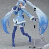 Clearance Max Factory As Manufacturer Vocaloid - Hatsune Miku - Figma #EX-039 - Snow 2012, Fluffy Coat ver. (Max Factory)