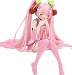 Clearance FuRyu Vocaloid - Hatsune Miku - Noodle Stopper Figure - Sakura Miku 2023, Nikkori ver.