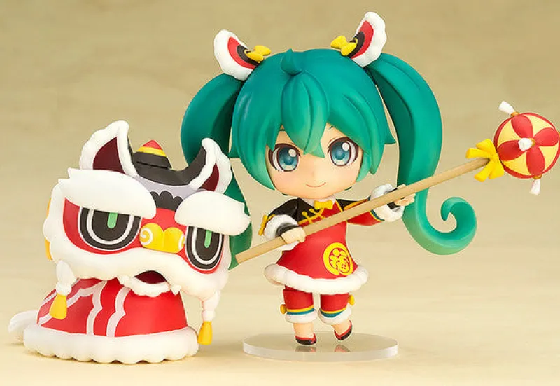 Good Smile Company Vocaloid - Hatsune Miku - Nendoroid #654 - Lion Dance Ver. Outlet