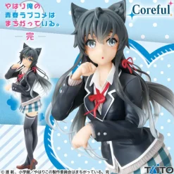Taito Yahari Ore no Seishun Love Comedy wa Machigatteiru. Zoku - Yukinoshita Yukino - Coreful Figure - Nekomimi Seifuku Ver. New