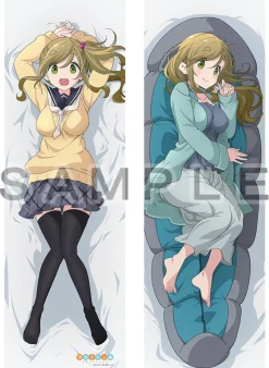 Hot Curtain Damashii Yurucamp - Inuyama Aoi - Dakimakura Cover