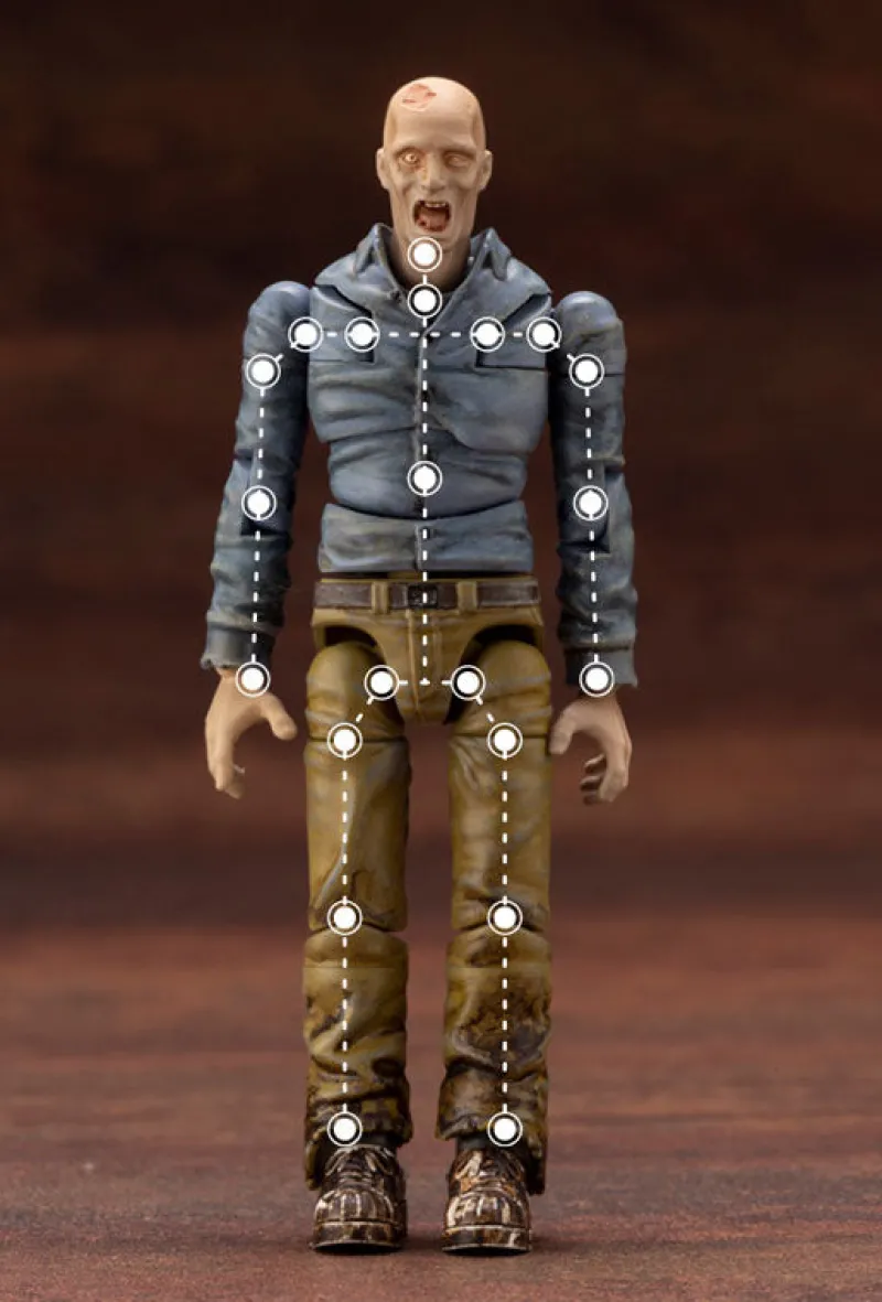 Kotobukiya ZOMBINOID 1/24 END OF HEROES Biter Plastic Model Hot